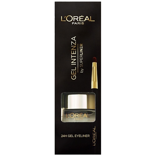 L'ORÉAL PARIS Гелевый лайнер для глаз стойкий Gel Intenza 24h Gel Eyeliner l oréal paris гелевый лайнер для глаз gel intenza стойкий