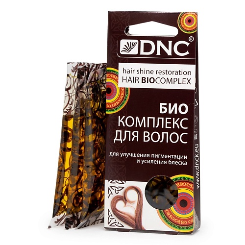 Масло для волос DNC Масло для улучшения пигментации и блеска волос Биокомплекс Hair BioComplex