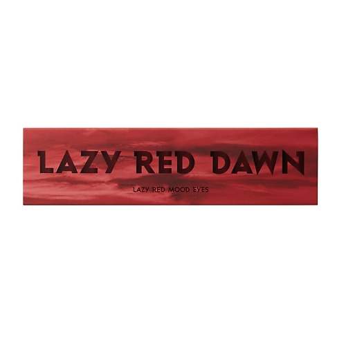 TOO COOL FOR SCHOOL Палетка для теней век Tag Lazy Red Mood Eyes гель для ногтей ной no lamp gel polish 1658r25 004 n 4 lazy brown 1 шт