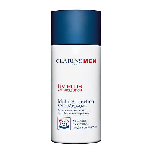 

CLARINS Защитный флюид-экран для мужчин UV PLUS Anti-Pollution SPF 50, Защитный флюид-экран для мужчин UV PLUS Anti-Pollution SPF 50