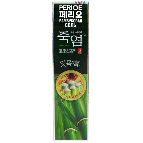 PERIOE Зубная паста с бамбуковой солью bamboosalt gumcare для профилактики проблем с деснами зубная паста lg perioe pumping herb 285 г