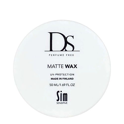 Воск для укладки волос DS PERFUME FREE Воск для укладки Matte Wax крем для укладки легкой фиксации ds perfume free pre styling объём 100 мл