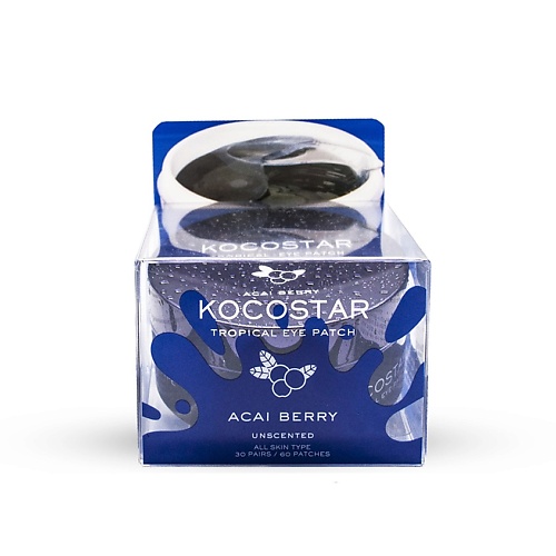 

KOCOSTAR Гидрогелевые патчи для глаз Тропические фрукты Tropical Eye Patch Jar, Гидрогелевые патчи для глаз Тропические фрукты Tropical Eye Patch Jar