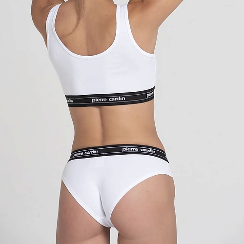 Бельё PIERRE CARDIN Трусы женские casual sport slip белый