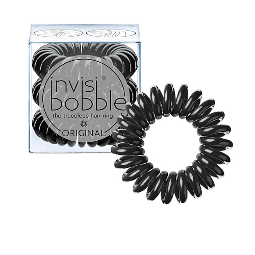 Резинка для волос INVISIBOBBLE Резинка-браслет для волос invisibobble True Black