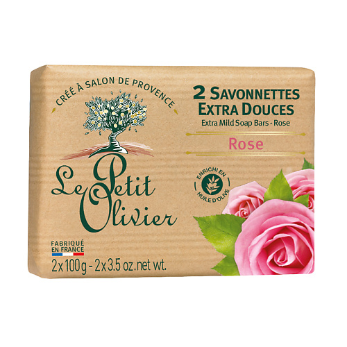 Мыло твердое LE PETIT OLIVIER Мыло нежное Роза Rose Soap petit chablis aoc maison olivier tricon