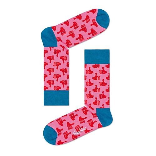 HAPPY SOCKS Носки Thumbs Up 3300 happy socks носки santa love smiley 6500