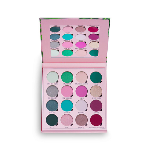 

MAKEUP OBSESSION Палетка теней для век LA Dreams, 16 оттенков, Палетка теней для век LA Dreams, 16 оттенков