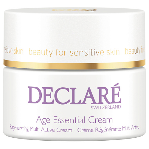 Крем для лица DECLARÉ Крем для лица, регенерирующий комплексного действия Age Essential Cream мужские кремы для лица declaré крем для лица для активных мужчин увлажняющий