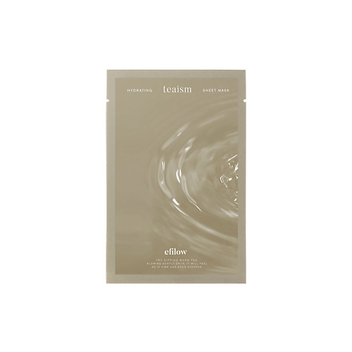 Маска для лица EFILOW Маска для лица увлажняющая Teaism Hydrating Sheet Mask увлажняющая маска для волос lakme bio argan hydrating mask 1000 мл