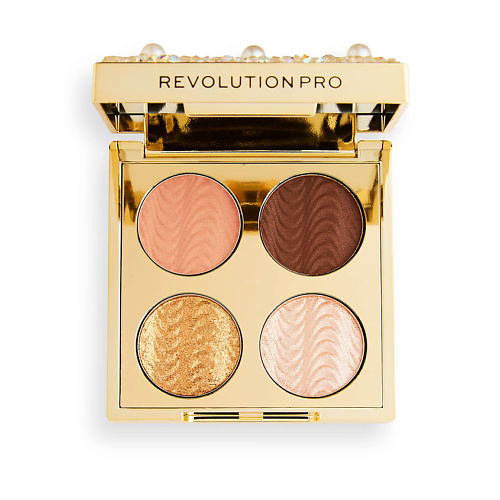 Палетка REVOLUTION PRO Палетка теней для век ULTIMATE EYE LOOK PALETTE Diamonds and Pearls палетка для теней х 2 mac pro palette eye shadow x 2 1 мл