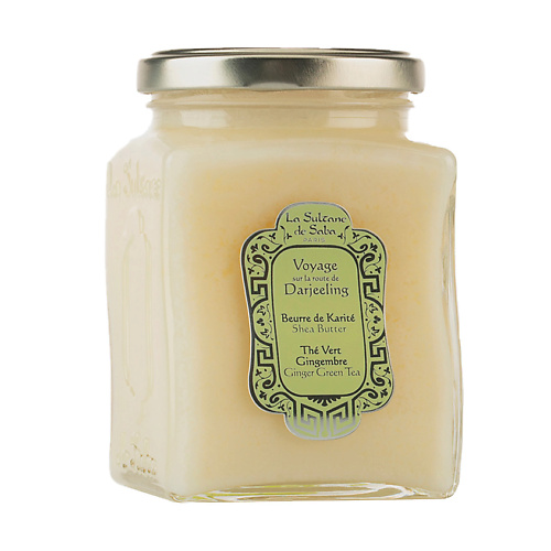 Масло для тела LA SULTANE DE SABA Масло карите для тела и волос Зеленый чай и имбирь Voyage Darjeeling Shea Butter