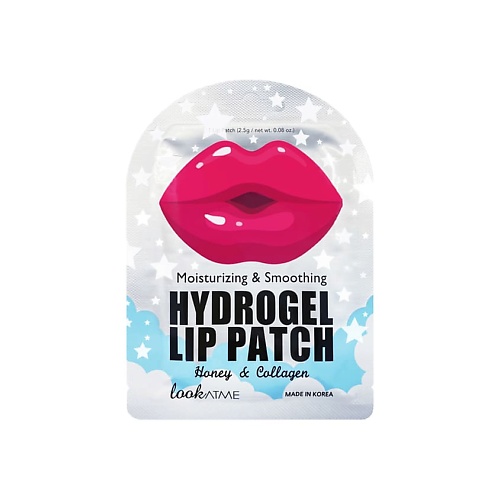 Патчи для губ LOOK AT ME Патчи для губ гидрогелевые Hydrogel Lip Patch патчи для губ g9skin rose hydrogel lip patch 3 гр