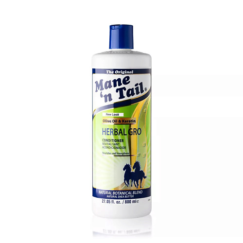 MANE'N TAIL Кондиционер для волос Herbal Gro камуфляж для волос mane аэрозольный light brown светло коричневый 100 мл