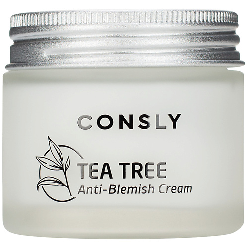 Крем для лица CONSLY Крем для проблемной кожи с экстрактом чайного дерева Tea Tree Anti-Blemish Cream крем для лица от акне с маслом чайного дерева tea tree acnes oil control face cream 50 г