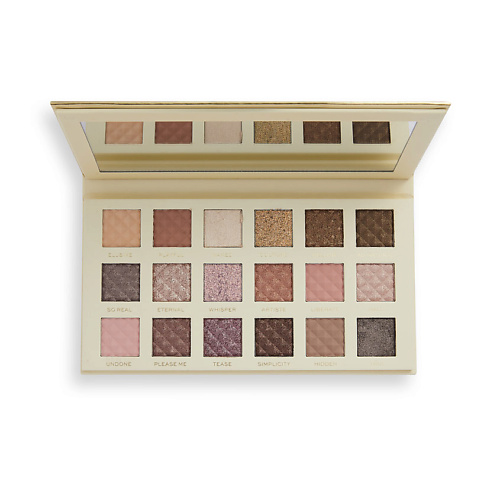 REVOLUTION PRO Тени для век ROCKSTAR Nude Edition тени для век a blending pro eyeshadow palette 12586 03 соблазн nude temptation 6 2 г