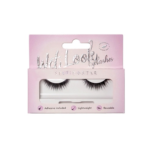 фото Selfie star накладные ресницы eyelashes wet look halo