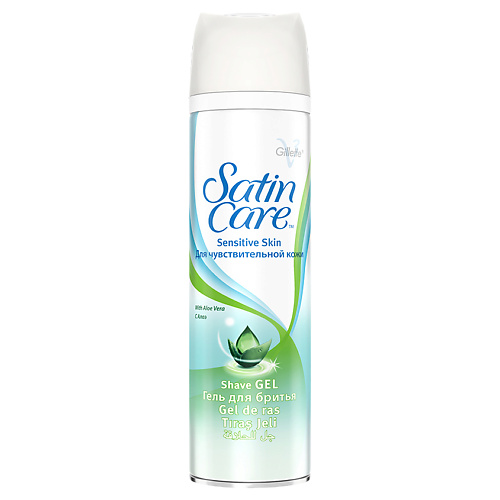 Гели для бритья GILLETTE Гель для бритья для женщин для чувствительной кожи SATIN CARE