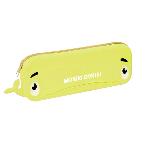 MORIKI DORIKI Пенал силиконовый Yellow Whale юнландия настольное покрытие whale 1 0