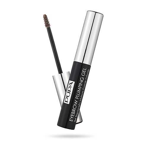 topface гель для бровей instyle eyebrow gel водостойкий с кисточкой 3 5 г 07 granite Гель для бровей PUPA Пигментированный гель для бровей EYEBROW PLUMPING GEL