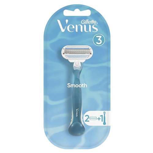 GILLETTE Бритва с 2 сменными кассетами VENUS