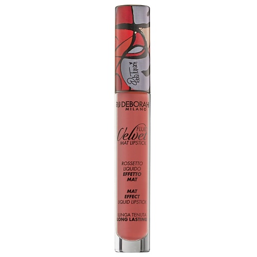 

DEBORAH MILANO Помада для губ матовая жидкая FLUID VELVET MAT LIPSTICK BY PAOLA TURANI, Помада для губ матовая жидкая FLUID VELVET MAT LIPSTICK BY PAOLA TURANI