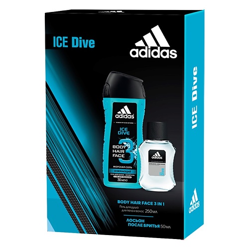 ADIDAS Подарочный набор Ice Dive man adidas ice dive 50