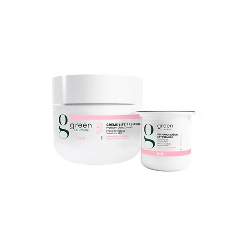 GREEN SKINCARE Высокоэффективный подтягивающий крем для чувствительной кожи Sensi green skincare ночной крем против морщин с гиалуроновой кислотой youth