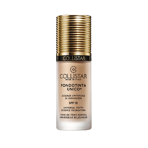 Тональное средство COLLISTAR Тональная основа для лица Unico SPF 15 Universal Youth Essence Foundation collistar collistar интенсивный солнцезащитный крем для лица против старения spf 30