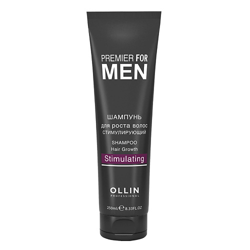 OLLIN PROFESSIONAL Шампунь для роста волос стимулирующий OLLIN PREMIER FOR MEN лосьон 2 в 1 aravia professional от врастания и для замедления роста волос 150 мл
