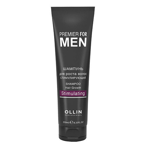 Шампунь для волос OLLIN PROFESSIONAL Шампунь для роста волос стимулирующий OLLIN PREMIER FOR MEN ollin professional шампунь bionika men для роста волос стимулирующий 250 мл