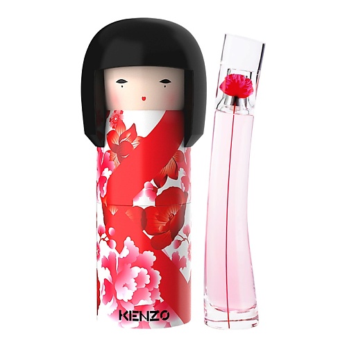 цена Парфюмерная вода KENZO Flower By Kenzo Poppy Bouquet Kokeshi