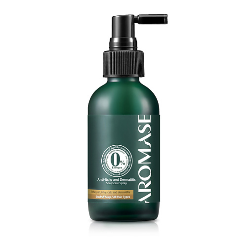 

AROMASE Спрей против перхоти для всех типов волос Anti-Itchy and Dermatitis, Спрей против перхоти для всех типов волос Anti-Itchy and Dermatitis