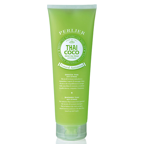 

PERLIER Тайский гель-антистресс для душа Thai Coco, Тайский гель-антистресс для душа Thai Coco