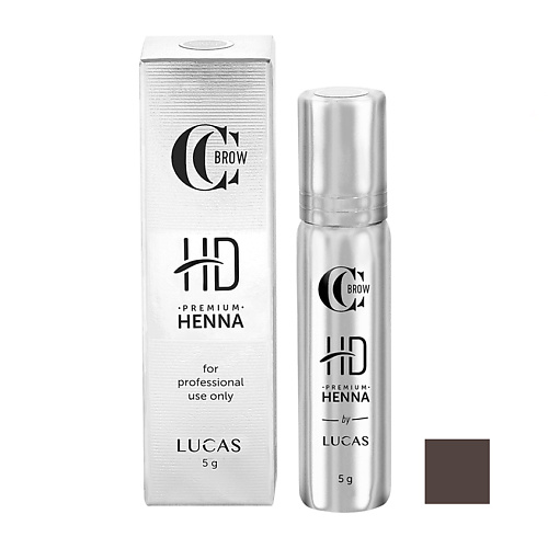 Хна для бровей LUCAS Хна для бровей CC Brow HD Premium Henna хна для бровей в саше lucas cosmetics cc brow 5 гр