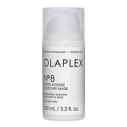 olaplex 4 in 1 moisture mask 370 ml Маска для волос OLAPLEX Интенсивно увлажняющая бонд-маска Восстановление структуры волос No.8 Bond Intense Moisture Mask