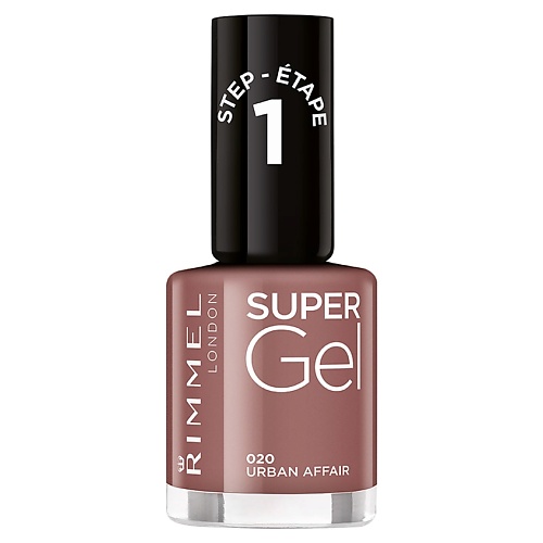 

RIMMEL Гель-лак для ногтей Super Gel Urban Affair, Гель-лак для ногтей Super Gel Urban Affair