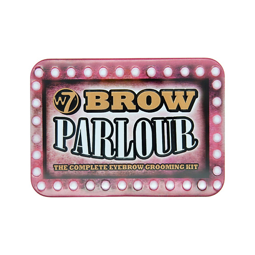 W7 Палетка теней для бровей Brow Parlour evabond кисть макияжная двухсторонняя для теней и бровей