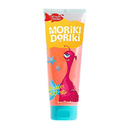 для ванной и душа moriki doriki набор для путешествий monsters set Гель для душа MORIKI DORIKI Детский гель для душа NEKI
