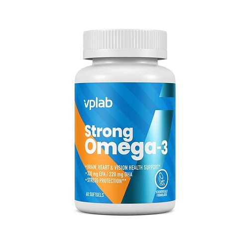 VPLAB Незаменимая жирная кислота Омега-3 Strong Omega vplab незаменимая жирная кислота омега 3 strong omega