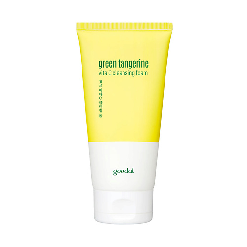 цена Мусс для умывания GOODAL Пенка для лица очищающая с витамином С Green Tangerine Vita C Cleansing Foam