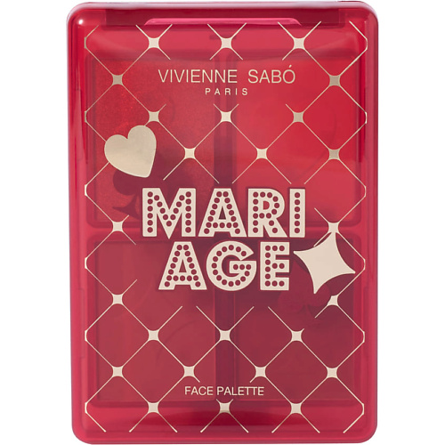 VIVIENNE SABO Палетка для лица Mariage vivienne sabo палетка теней chocolate bonbons