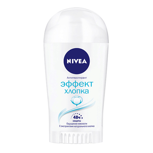 

NIVEA Антиперспирант стик Эффект хлопка, Антиперспирант стик Эффект хлопка