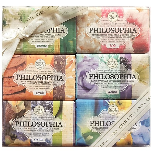 Набор средств для ванной и душа NESTI DANTE Набор мыла Philosophia nesti dante philosophia collagen soap