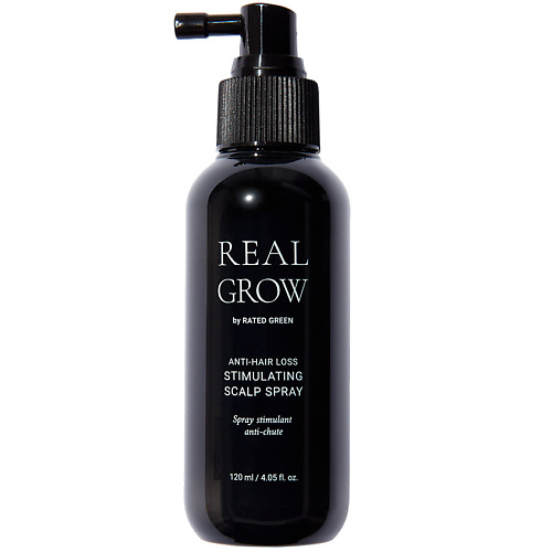 RATED GREEN Спрей против выпадения волос Real Grow Stimulating Scalp Spray rated green глубоко очищающий и отшелушивающий шампунь с соком розмарина