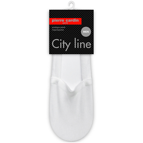 Носки и следки PIERRE CARDIN Подследники мужские LSM011 BIANCO