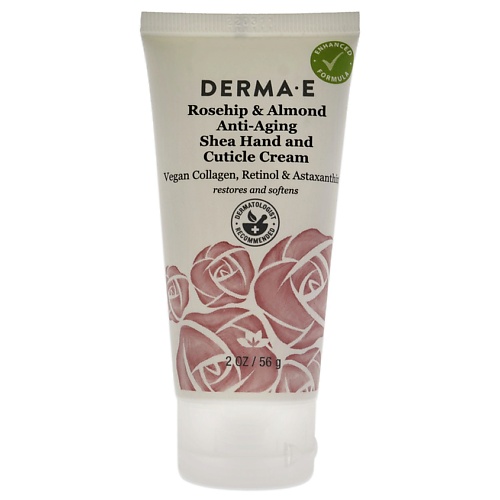 DERMA-E Крем для рук и кутикулы увлажняющий Anti-Aging Shea Hand And Cuticle Cream