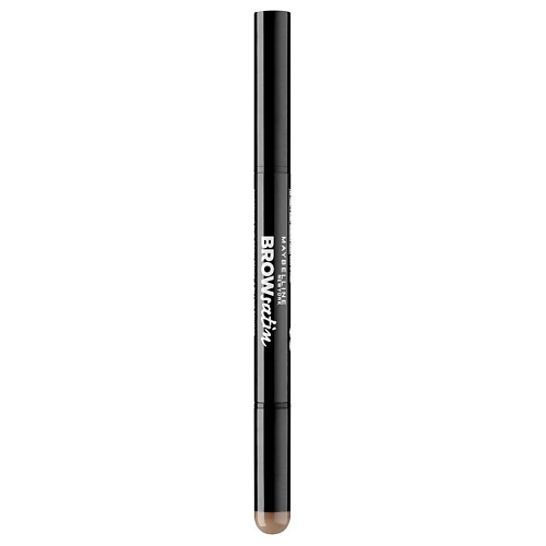 Карандаш для бровей MAYBELLINE NEW YORK Карандаш для бровей Brow Satin, карандаш + заполняющая пудра карандаш для бровей pretty vulgar карандаш для бровей defined brilliance