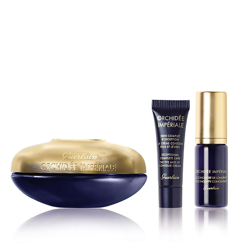 GUERLAIN Набор ORCHIDEE IMPERIALE guerlain уникальное средство ухода за кожей лица – крем для лица orchidee imperiale