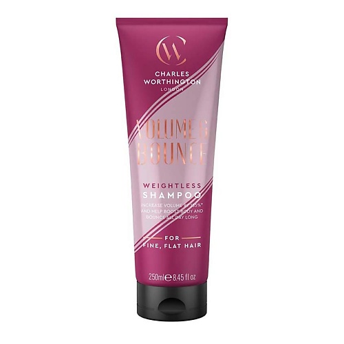 

CHARLES WORTHINGTON Шампунь для волос Объем и упругость Volume & Bounce Weightless Shampoo, Шампунь для волос Объем и упругость Volume & Bounce Weightless Shampoo